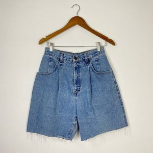 Vintage High Waisted Denim Cut-Offs